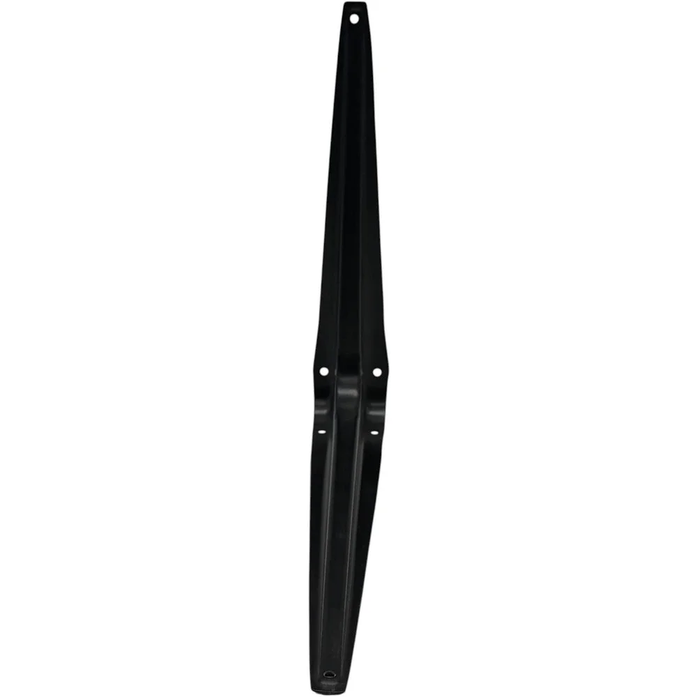Everbilt 203 423 Shelf Bracket 10 in x 12 in Black Metal 100lb Capacity New